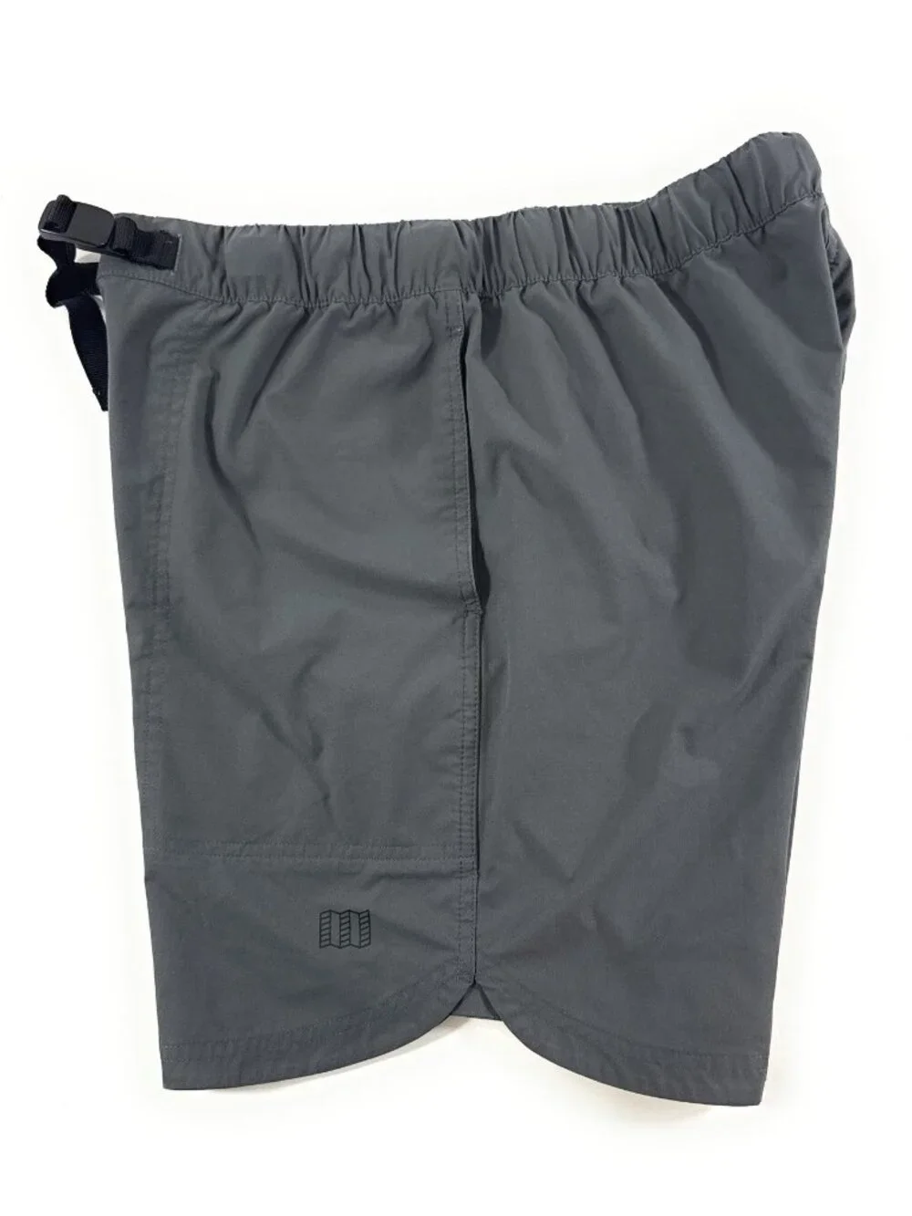 Topo Designs Mens Belted Shorts Size Medium Active Hiking River Outdoors Gray